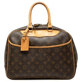 Borsa a mano Louis Vuitton Monogram Deauville Marrone