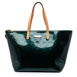 Bolsa Louis Vuitton Monogram Vernis Bellevue GM Verde