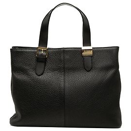 Tote Burberry in pelle nera