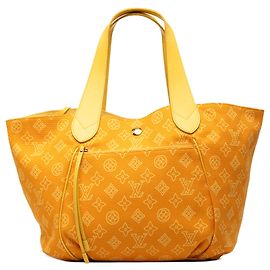 Louis Vuitton Monogram Cabas Ipanema PM Tote Bag Gelb