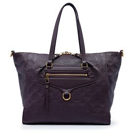 Sac à main Lumineuse PM en Monogram Empreinte violet de Louis Vuitton