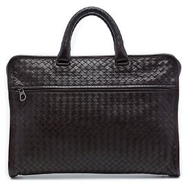 Bottega Veneta Business Bag aus Nappa Intrecciato Braun