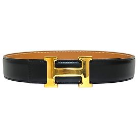 Hermès Cinto HERMES Vintage Constance em couro
