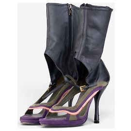 Botas de salto e tira Mary Jane Prada SS08 ‘Fairy’
