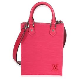 Louis Vuitton Hot Pink Epi Sac Plat XS