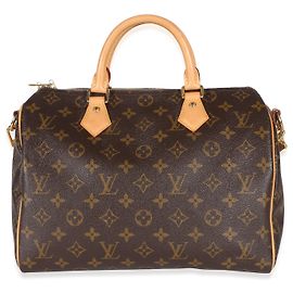 Louis Vuitton Monogram Canvas Speedy Bandouliere 30