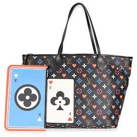 Louis Vuitton Black Multicolor Monogram Canvas Game On Neverfull MM