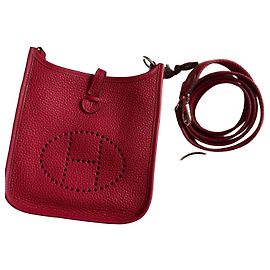 Hermès Evelyne Mini TPM Tasche in Rot
