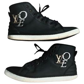 Louis Vuitton "Love" Stellar High-Top Sneakers
