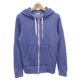 Autre Marque Sudadera con capucha SEA GREEN blanca y azul