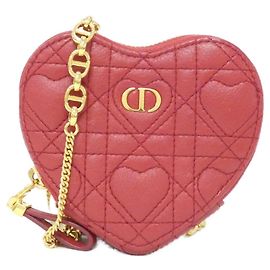 Autre Marque Pouch Christian Dior DIORAMOUR Dior Caro in pelle di vitello
