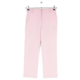 Pantaloni in cotone rosa Vanessa Bruno