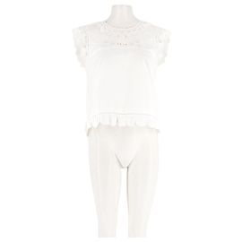 Autre Marque White cotton top