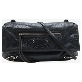 Balenciaga Sac bandoulière City noir