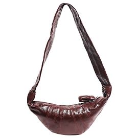 Lemaire Bolso de hombro Croissant pequeño marrón