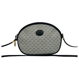 Mini borsa a tracolla in pelle Gucci Micro GG Logo Pattern