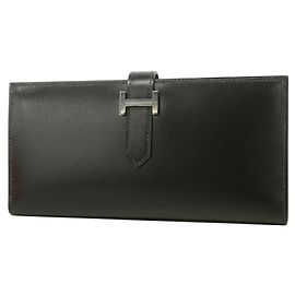 Hermès Hermes Bearn Soufflet langes Portemonnaie