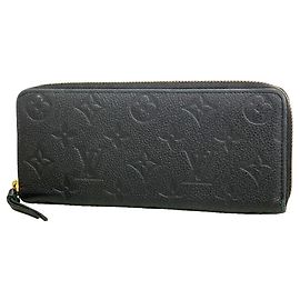 Louis Vuitton Monogram Empreinte Portefeuille Clemence Long Wallet