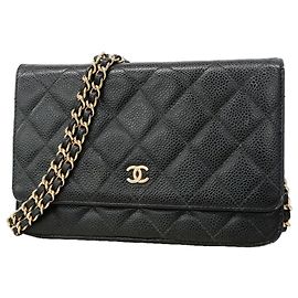 Carteira de Ombro com Corrente Chanel Matelassé