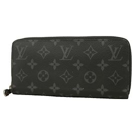 Cartera Zippy Louis Vuitton Monogram Eclipse