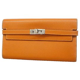Hermès Portafoglio Hermes Kelly Long in pelle Epsom