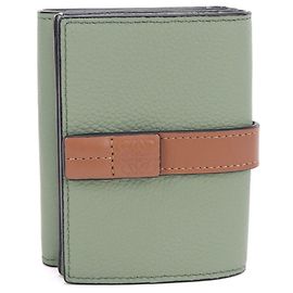 Portafoglio LOEWE Trifold in Green