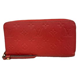 Louis Vuitton Monogram Empreinte Zippy Wallet