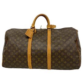Borsa Louis Vuitton Boston Monogram Keepall 55