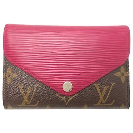Portafoglio Louis Vuitton Epi Fuchsia Tri-fold
