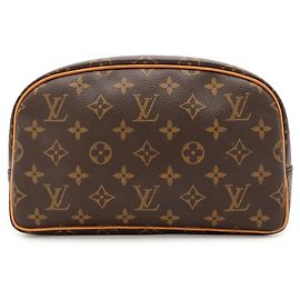 Louis Vuitton Monogram Trousse Toilette 25 Travel Pouch Clutch Bag