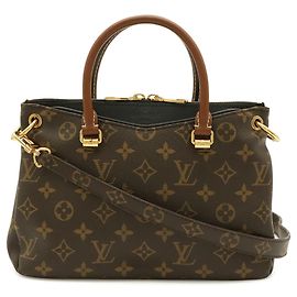 Borsa Louis Vuitton Monogram Pallas BB in Noir