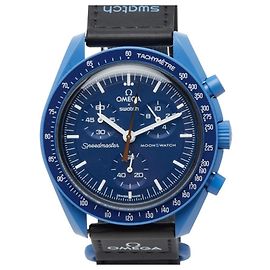 Relógio Omega Swatch x MoonSwatch Mission to Neptune Limited Edition