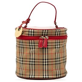 Necessaire Burberry Beige Haymarket Check Canvas