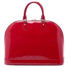 Louis Vuitton Pink Monogram Vernis Alma GM
