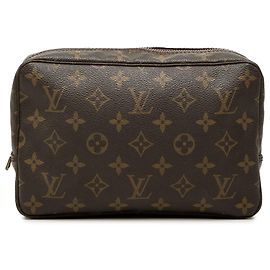 Louis Vuitton Brown Monogram Trousse Toilette 23