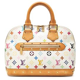 Louis Vuitton White Monogram Multicolore Alma PM