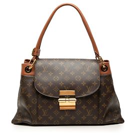 Louis Vuitton Brown Monogram Olympe MM