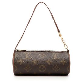 Louis Vuitton Brown Monogram Papillon Pochette