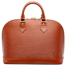 Louis Vuitton Brown Epi Alma PM