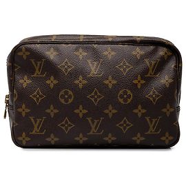 Louis Vuitton Brown Monogram Trousse Toilette 23