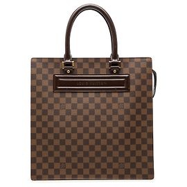 Louis Vuitton Brown Damier Ebene Venice Sac Plat GM