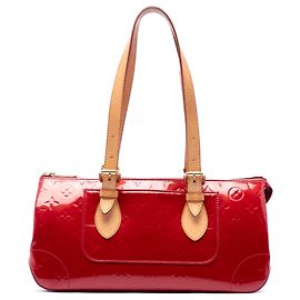 Louis Vuitton Red Monogram Vernis Rosewood Avenue