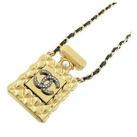 Colar de couro Chanel AB4389