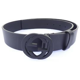 Gucci 386186 Standard Black Gürtel
