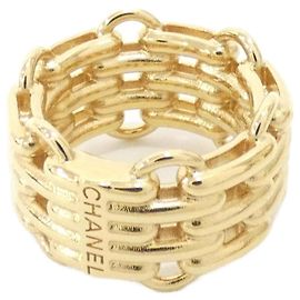 Anillo Banda Dorada Chanel ABH656