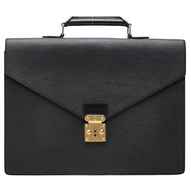 Bolso de Negocios Louis Vuitton Epi Serviette Conseiller