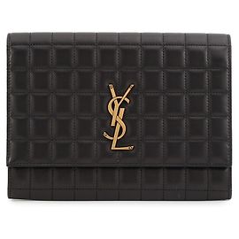 Yves Saint Laurent Lambskin Clutch Bag