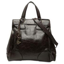Céline Celine Handtasche/Schultertasche aus braunem Leder