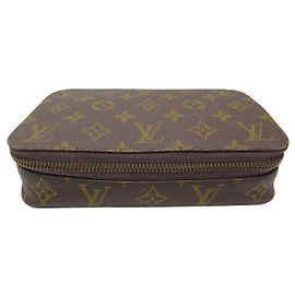 VINTAGE LOUIS VUITTON MONTE-CARLO MONOGRAM CANVAS SCHMUCKETUI