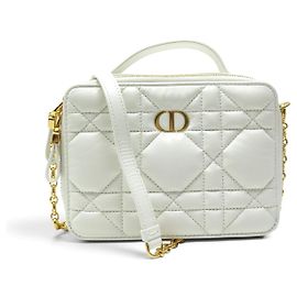 Christian Dior NUOVA BORSA DIOR CARO POUCH S5140UNGX PELLE CANNAGE CON TRACCOLLA